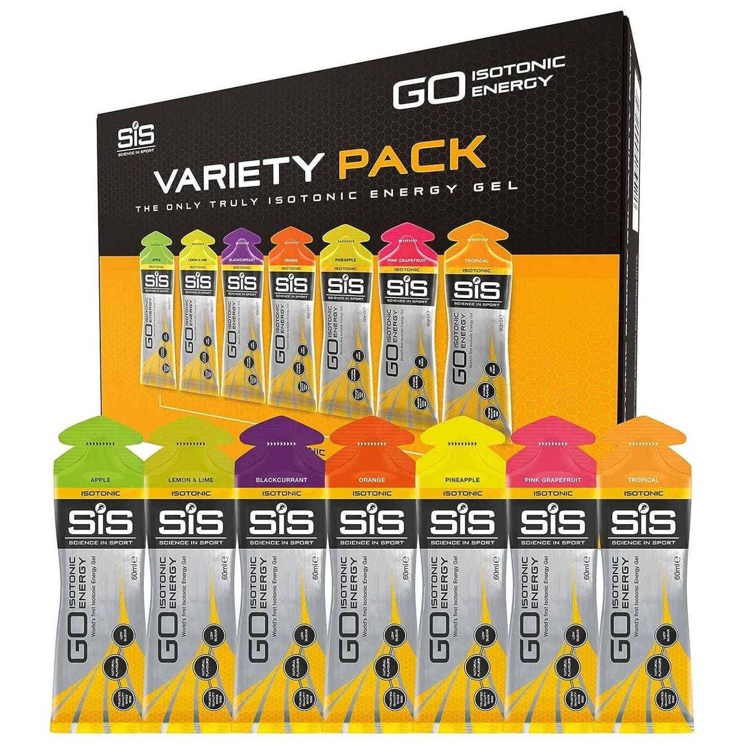 Sis Gel Go Isotonic Variety Pack x 7